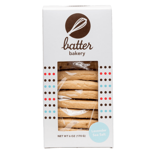 Batter Bakery - 'Lavender & Sea Salt' Shortbread (6OZ)