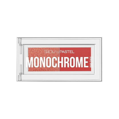 Show by Pastel Monochrome Duo Eyes Eyeshadow Palette - Cruelty-Free, Gluten-Free, Halal Certified Makeup - Modern, Natural Shades