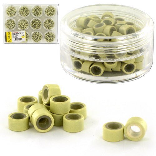 Beaut Micro Ring With Silicone 5 mm (100 pcs) Hair Extension - Choose Color