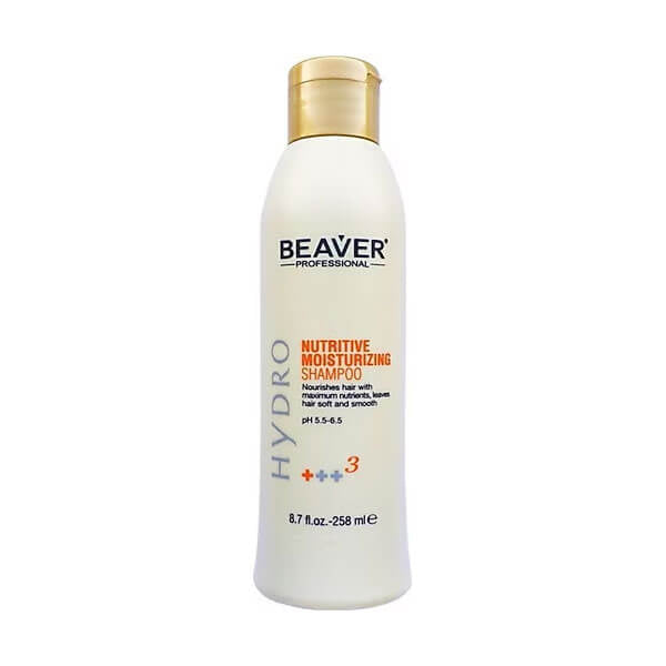 Beaver Nutritive Moisturizing Shampoo for Dry Hair 258 ml