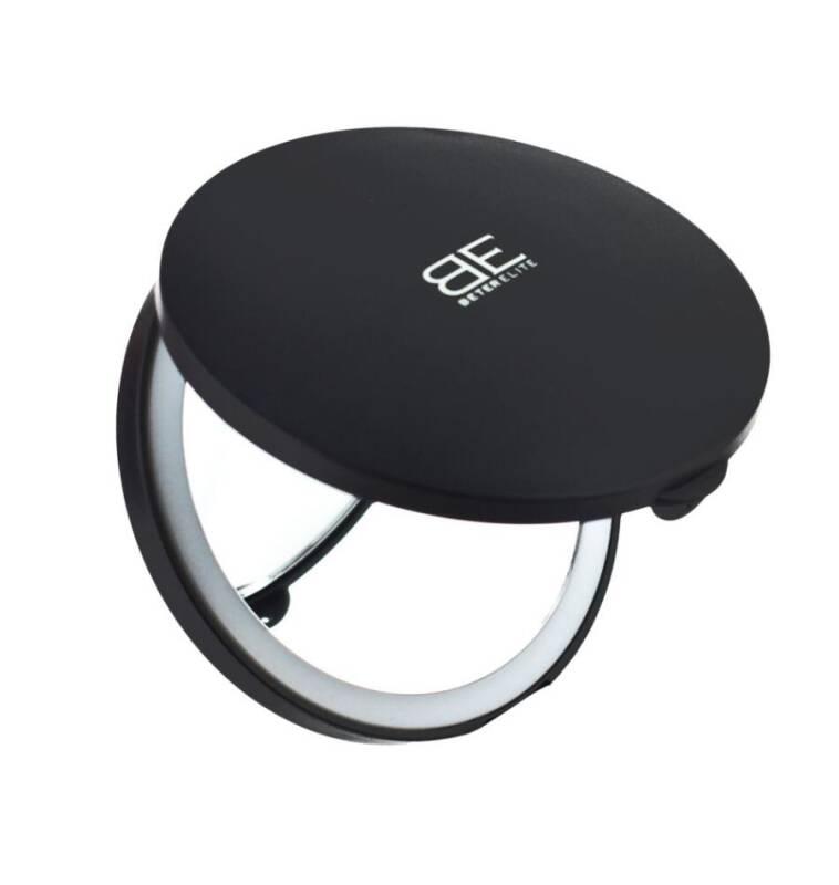 Beter Elite LED Lighted Double Mirror with 10x Zoom