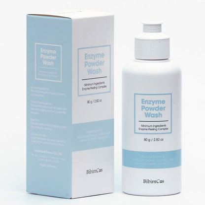 Bibimcos Enzyme Powder Wash Gentle Exfoliating Cleanser 80g