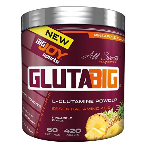Big Joy Gluta Big 100% Glutamine Powder 420 Gr