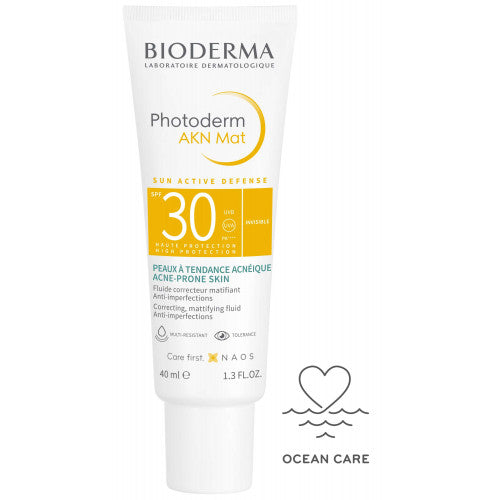 Bioderma Photoderm AKN Mat SPF 30 Mattifying Sunscreen Fluid