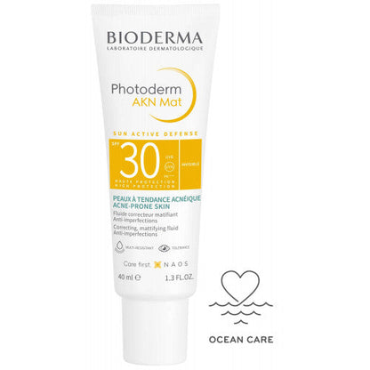 Bioderma Photoderm AKN Mat SPF 30 Mattifying Sunscreen Fluid