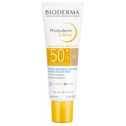 Bioderma Photoderm SPF 50+ Light Tint Cream for Dry Sensitive Skin