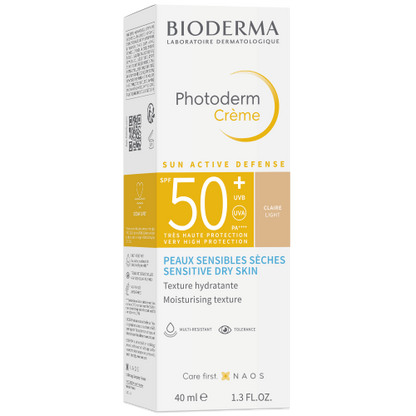 Bioderma Photoderm SPF 50+ Light Tint Cream for Dry Sensitive Skin