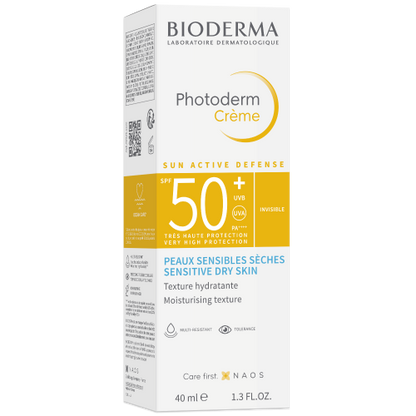 Bioderma Photoderm Invisible Cream SPF 50+ for Dry Sensitive Skin