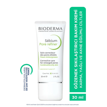 Bioderma Sebium Foaming Gel & Pore Refiner Set