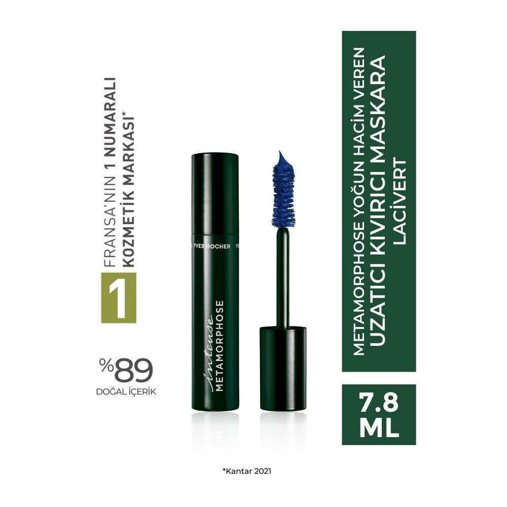 Metamophose Ultra Lengthening, Curling & Volumizing Mascara - 24 Hour Long-Lasting, Suitable for Sensitive Eyes, Herbal Ingredients