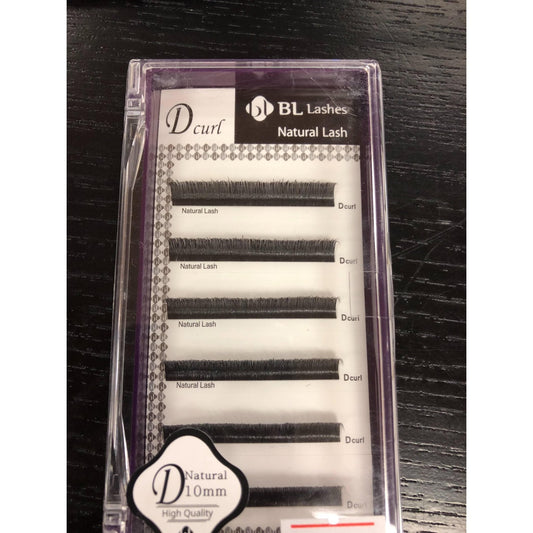 BL Natural High Quality D Curl Lashes