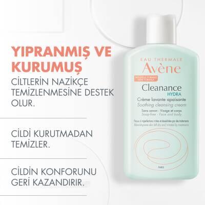 Avene Cleanance Hydra Cleansing Cream - Gentle, Hydrating, Soothing Skincare for Sensitive Skin