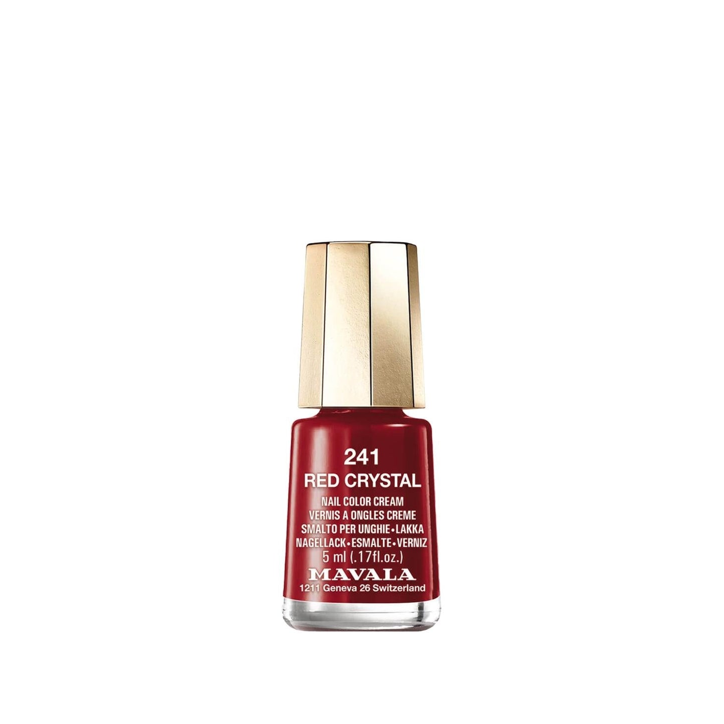 Mavala Mini Color Nail Polish in 241 Red Crystal 5 ml