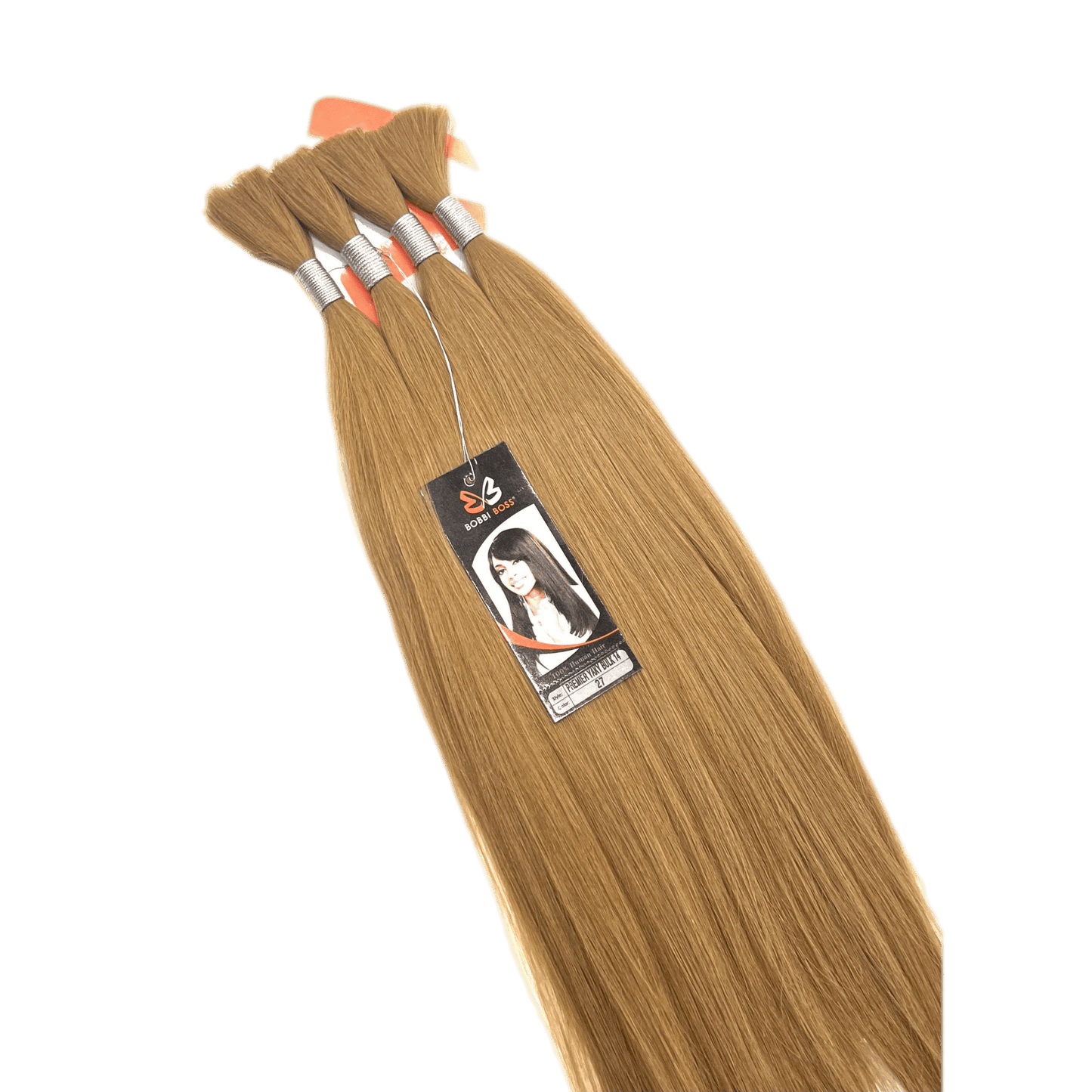 Bobbi Boss 100% Human Hair Premier Yaky Bulk 18" Extensions - Choose Color