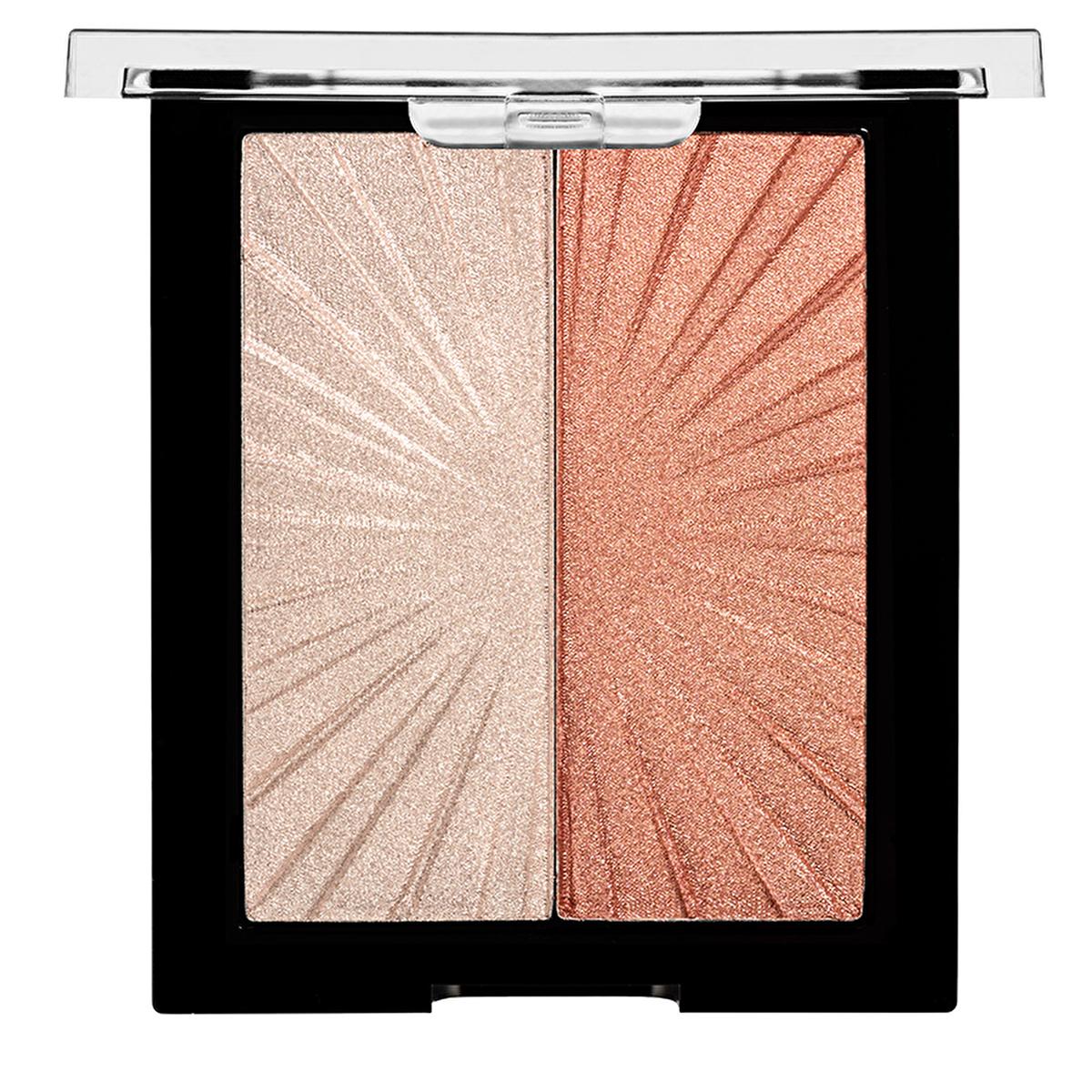 Wet n Wild Hello Halo Highlighting Blush - Dual-Purpose Makeup with Micro-Pearl Pigments for Natural Glow