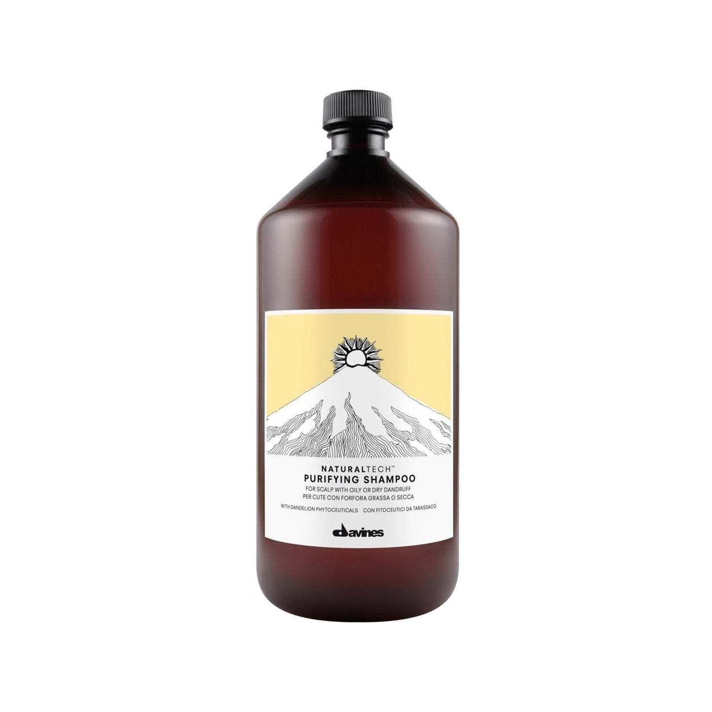 Davines Purifying Anti-Dandruff Shampoo for Flaky Scalps 1000 ml
