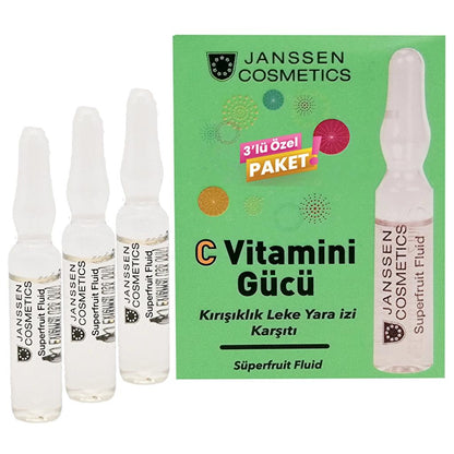 Janssen Cosmetics Vitamin C Brightening Ampoules 3-Pack
