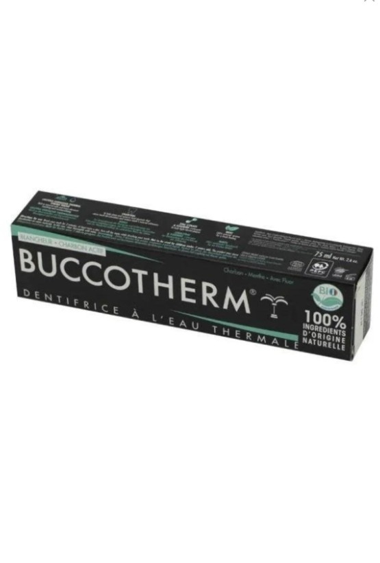 Buccotherm Charcoal Whitening Toothpaste 75ml