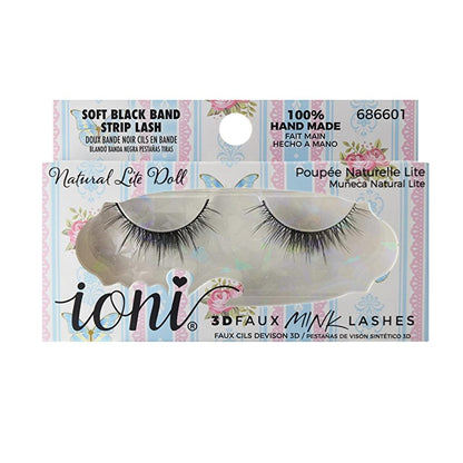 IONI 3D Natural Doll False Eyelashes 1 Pair