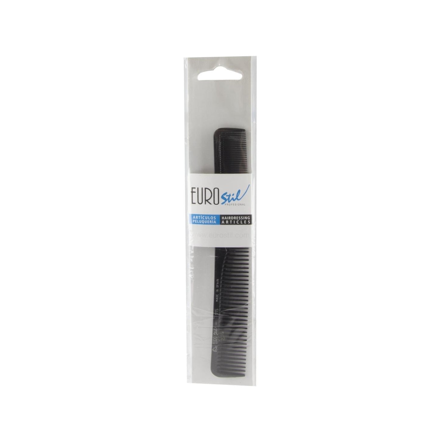 Eurostil Professional Spanish Comb 115 for Styling