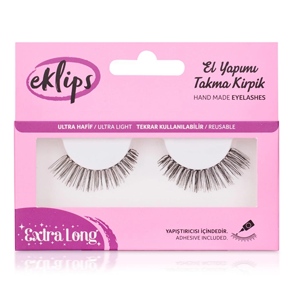 Eklips Extra Long Handmade False Eyelashes for Dramatic Volume