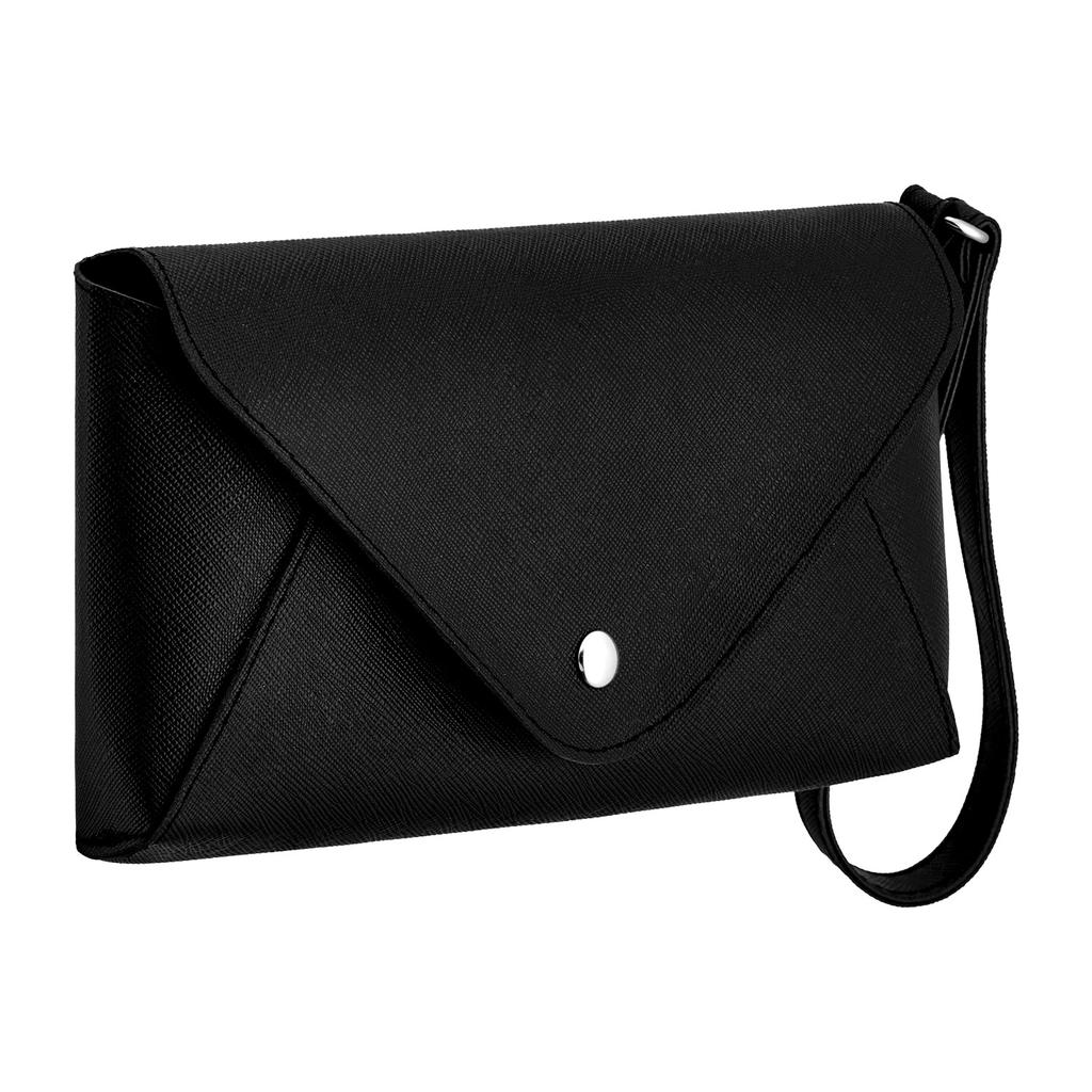 Eklips Black Envelope Makeup Bag for Cosmetics, 1 Count