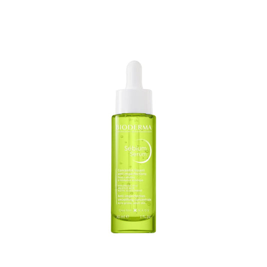 Bioderma Sebium Serum 30 ml - Skincare for Oily Skin, Sebum Regulation & Dermatologically Tested
