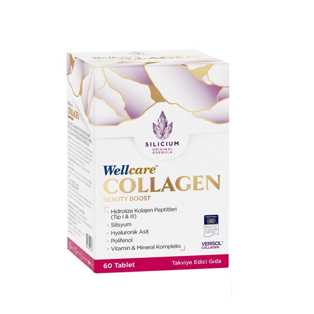Wellcare Collagen Beauty Boost Supplement 60 Tablets