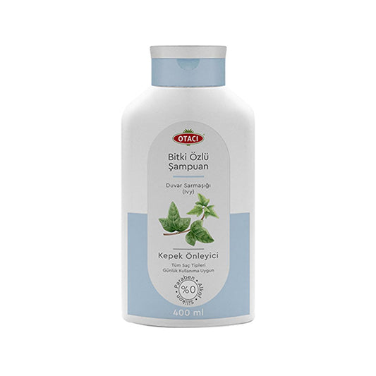 Otacõ Anti-Dandruff Shampoo with Ivy Extract & Zinc - Natural Dandruff Treatment, Paraben & Silicone-Free - 400ml