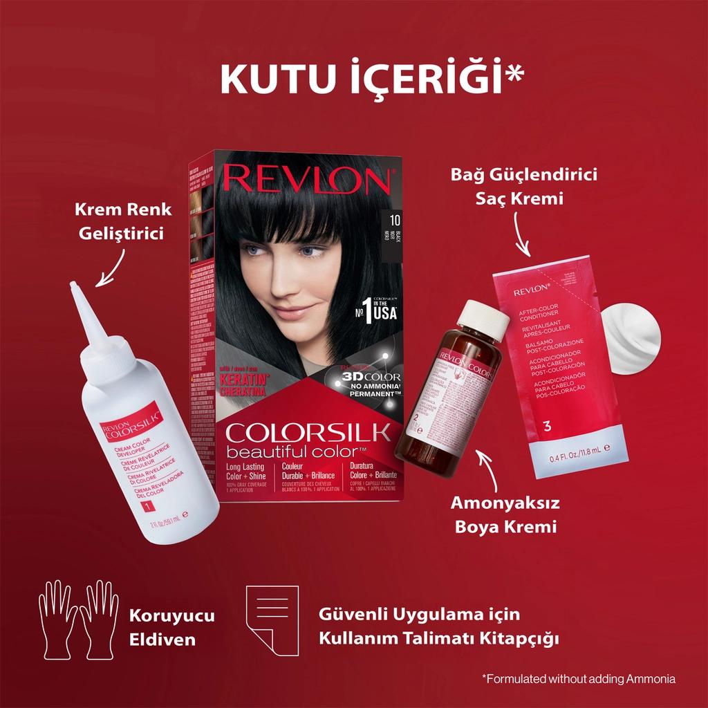 Revlon ColorSilk Hair Color 43 Medium Golden Brown