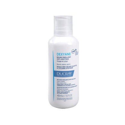 Ducray Dexyane Balm - Moisturizing Relief for Dry Skin (400ml) - Non-Greasy & Nourishing