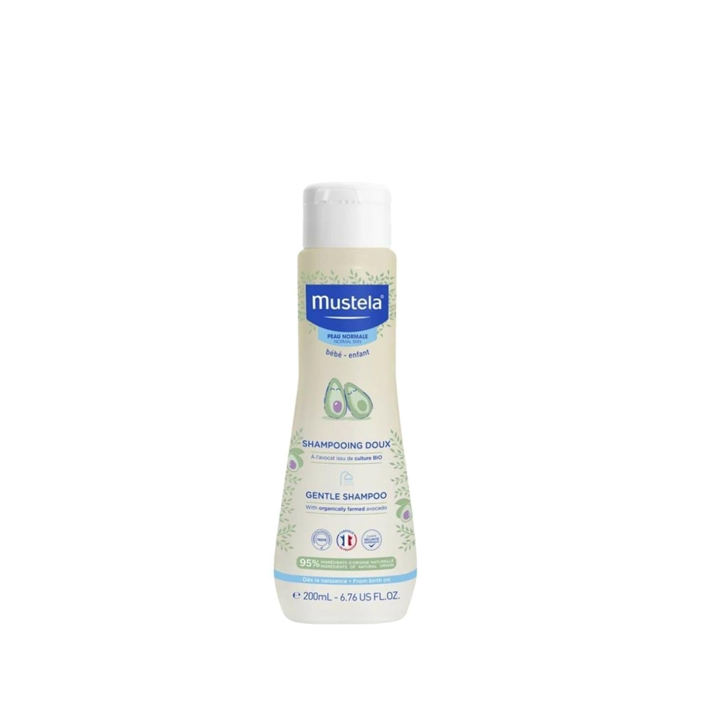 Mustela Gentle Shampoo Tear-Free Baby Wash 200 ml