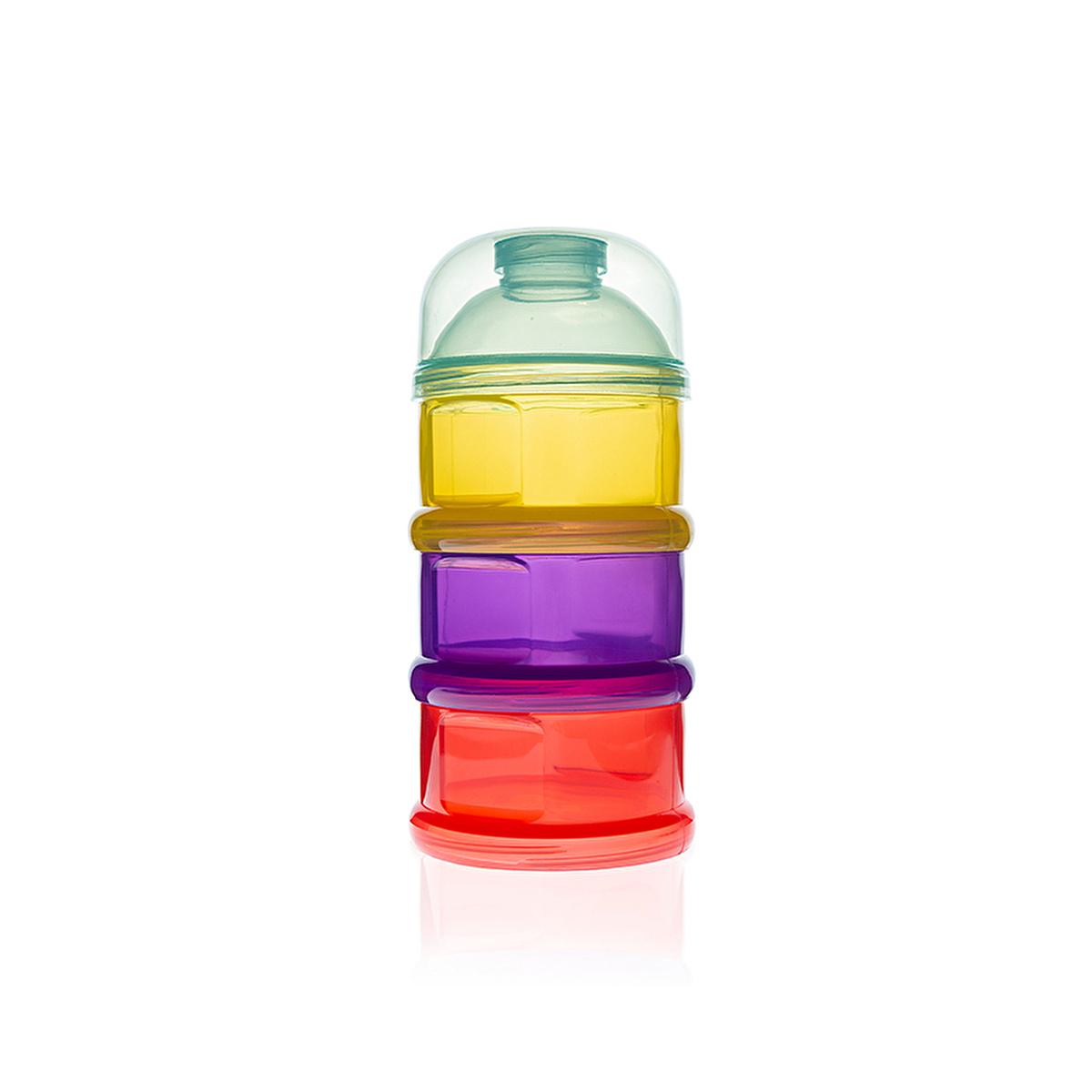 Babyjem 3-Compartment Baby Food Container - BPA-Free, Sterilizable, Portable