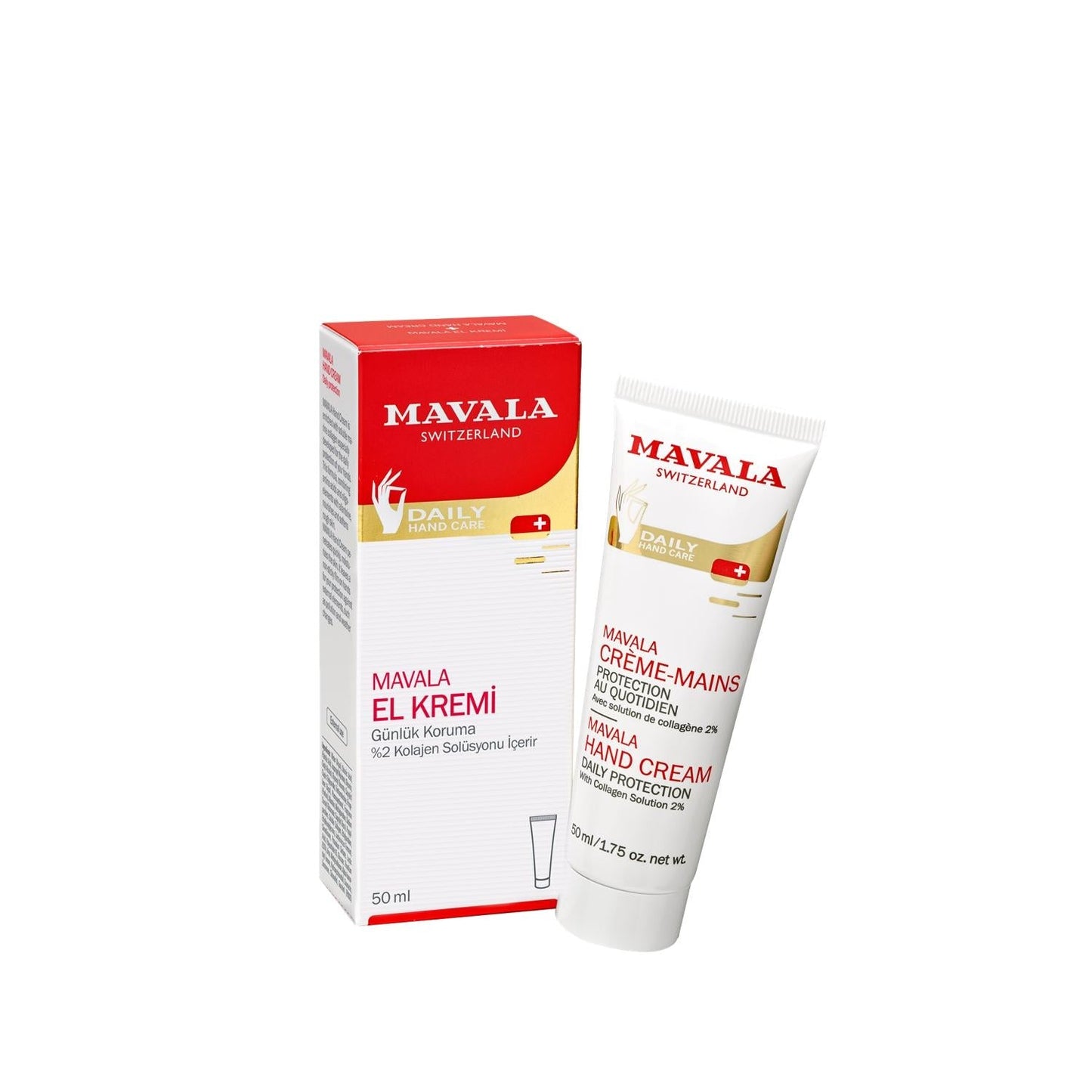 Mavala Collagen Hand Cream for Dry Hands - 50ml Daily Moisturizing Cream
