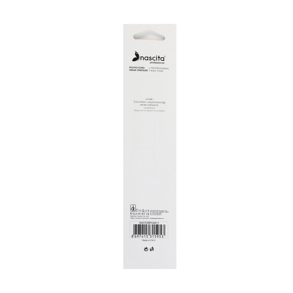 Nascita Dual-Ended Nail File, Cuticle Scraper 011