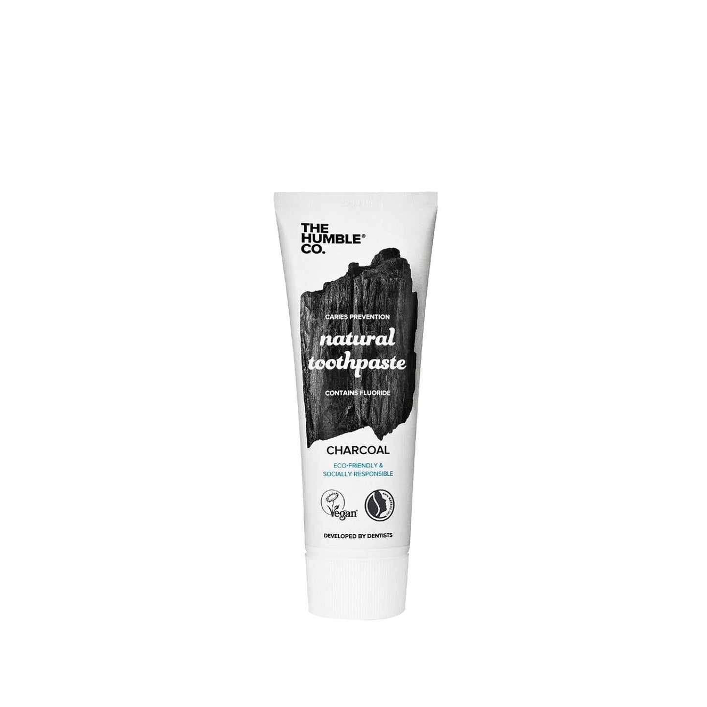 Humble Charcoal Toothpaste 75 ml - Natural Teeth Whitening