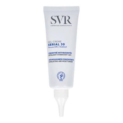 SVR Xerial 30: Peeling Moisturizer for Smooth Skin & 48-Hour Hydration | Anti-Roughness Cream for Combination & Dry Skin