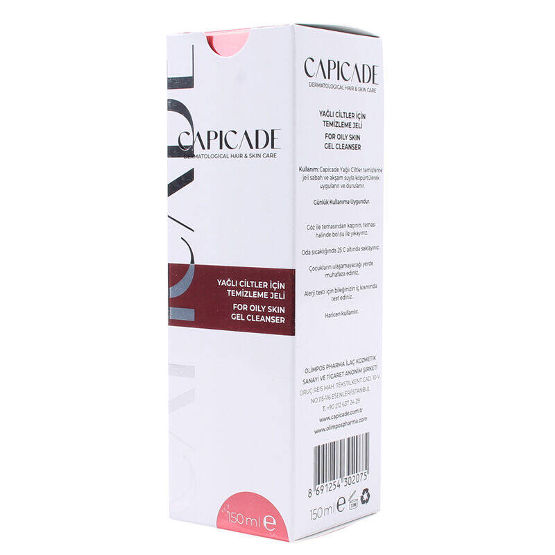 Capicade Sebum Balancing Cleansing Gel for Oily Skin 150 ml