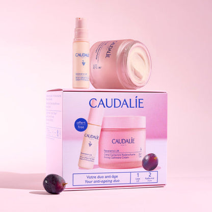 Caudalie Resveratrol-Lift Anti-Aging Serum and Fluid Duo