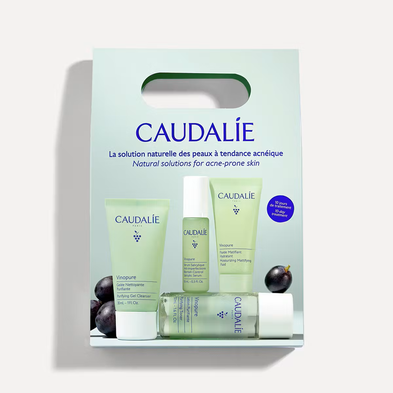 Caudalie Vinopure Discovery Set for Blemish-Prone Skin