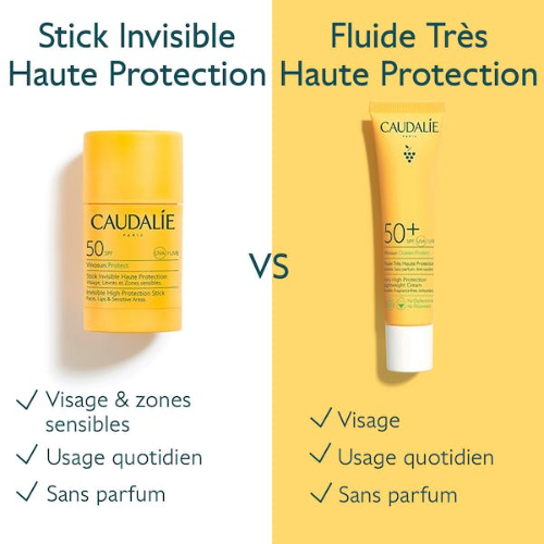 Caudalie Vinosun Protect SPF50 High Protection Invisible Stick