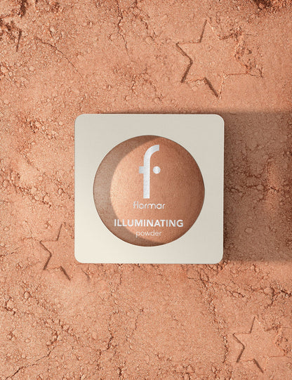 Flormar Baked Highlighter Powder Velvet 003 Bronze Star