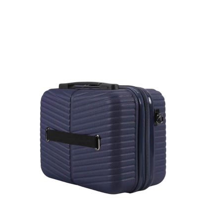 CCS Hard Shell Makeup Case 5266 Navy Blue