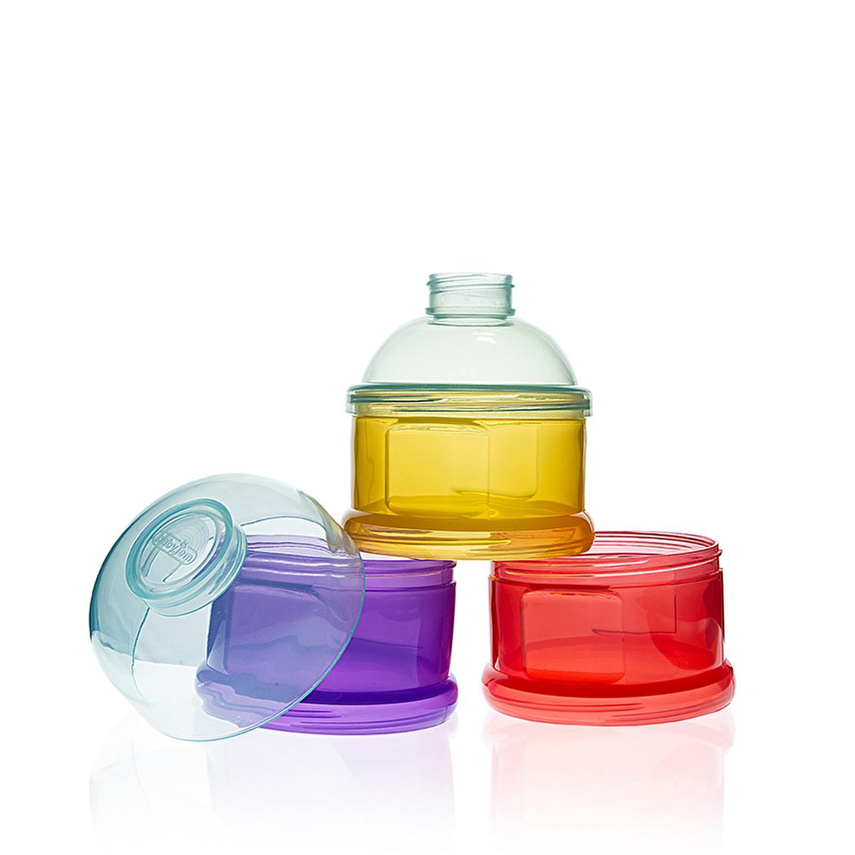 Babyjem 3-Compartment Baby Food Container - BPA-Free, Sterilizable, Portable