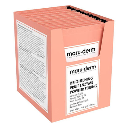 Maruderm Vitamin C Brightening Facial Exfoliating Powder: Reduce Dark Spots & Correct Uneven Skin Tone for Radiant Skin.