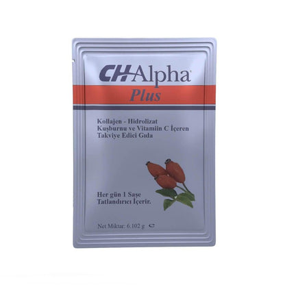CH Alpha PLUS Collagen Supplement with Rosehip Extract & Vitamin C - 30 Sachets for Skin & Joint Health
