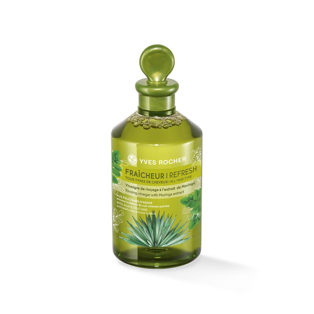 The Body Shop Hair Care Vinegar - Organic Agave & Nettle, Controls Oiliness & Purifies Hair, Natural Hair Care for Oily Hair