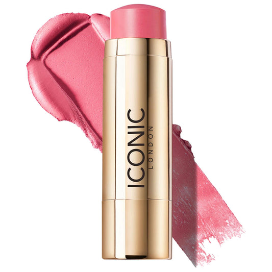 Glossier Blurring Blush Cream to Powder Lip and Cheek Stick - Matte Finish, Vegan & Cruelty-Free