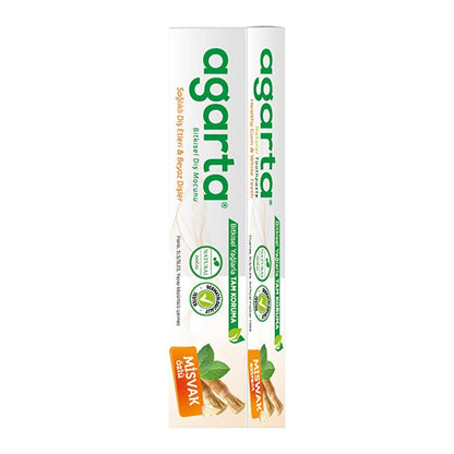Agarta Natural Miswak Fluoride-Free Whitening Toothpaste 100 ml