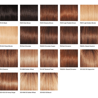 Raquel Welch Charmed Life 12" Top Piece Topper 100% Human Hair - Choose Color